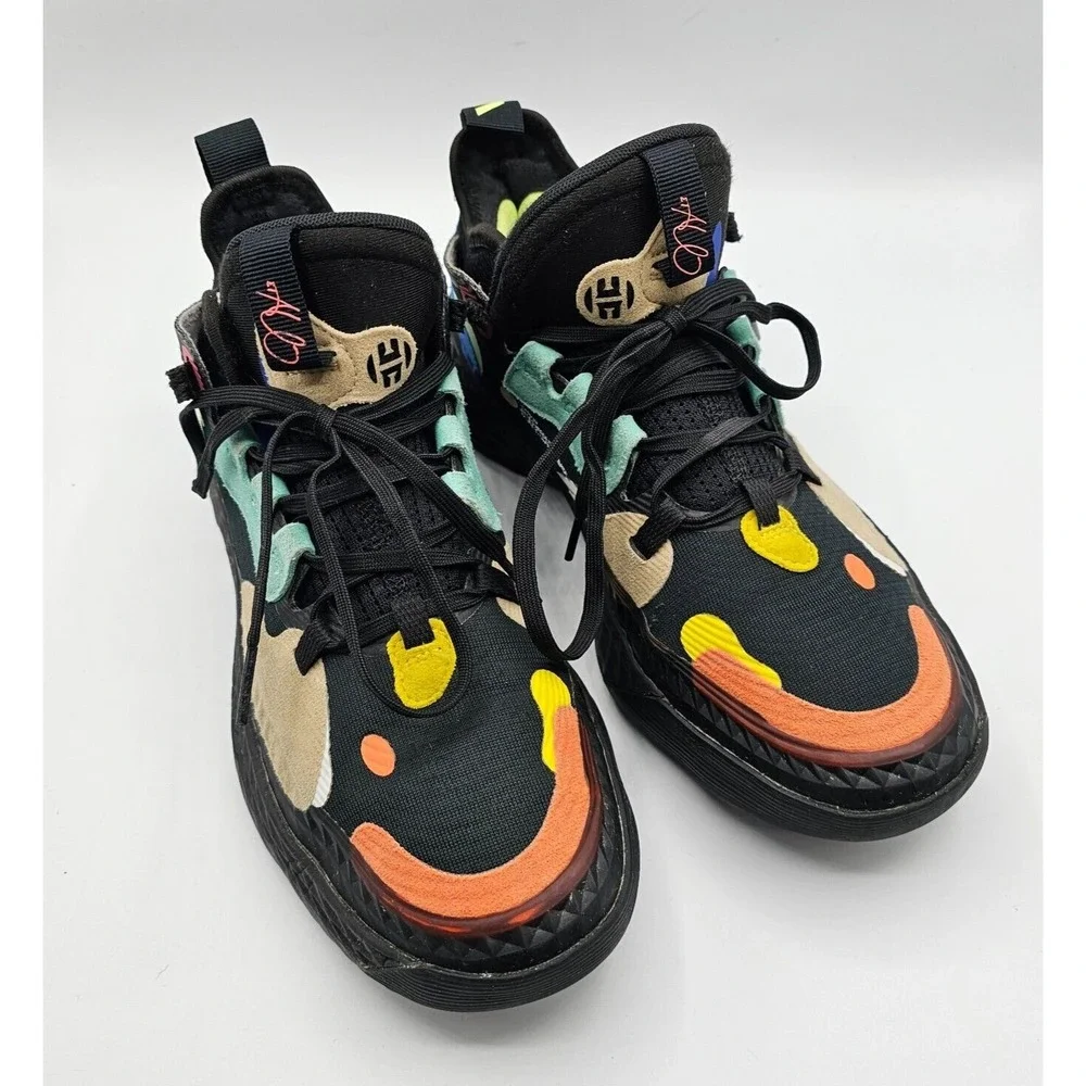 Adidas Sneakers Mens 6 James Harden Vol. 5 Futurenatural Black Multi Basketball